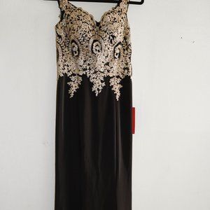 Black Evening Maxi Dress